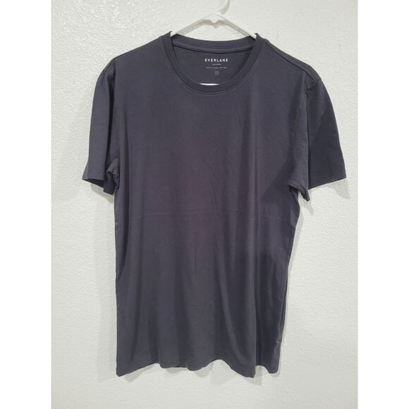 Everlane Men's Black T-Shirt Size Medium 100%‎ Cotton Tee #16 - Picture 1 of 3
